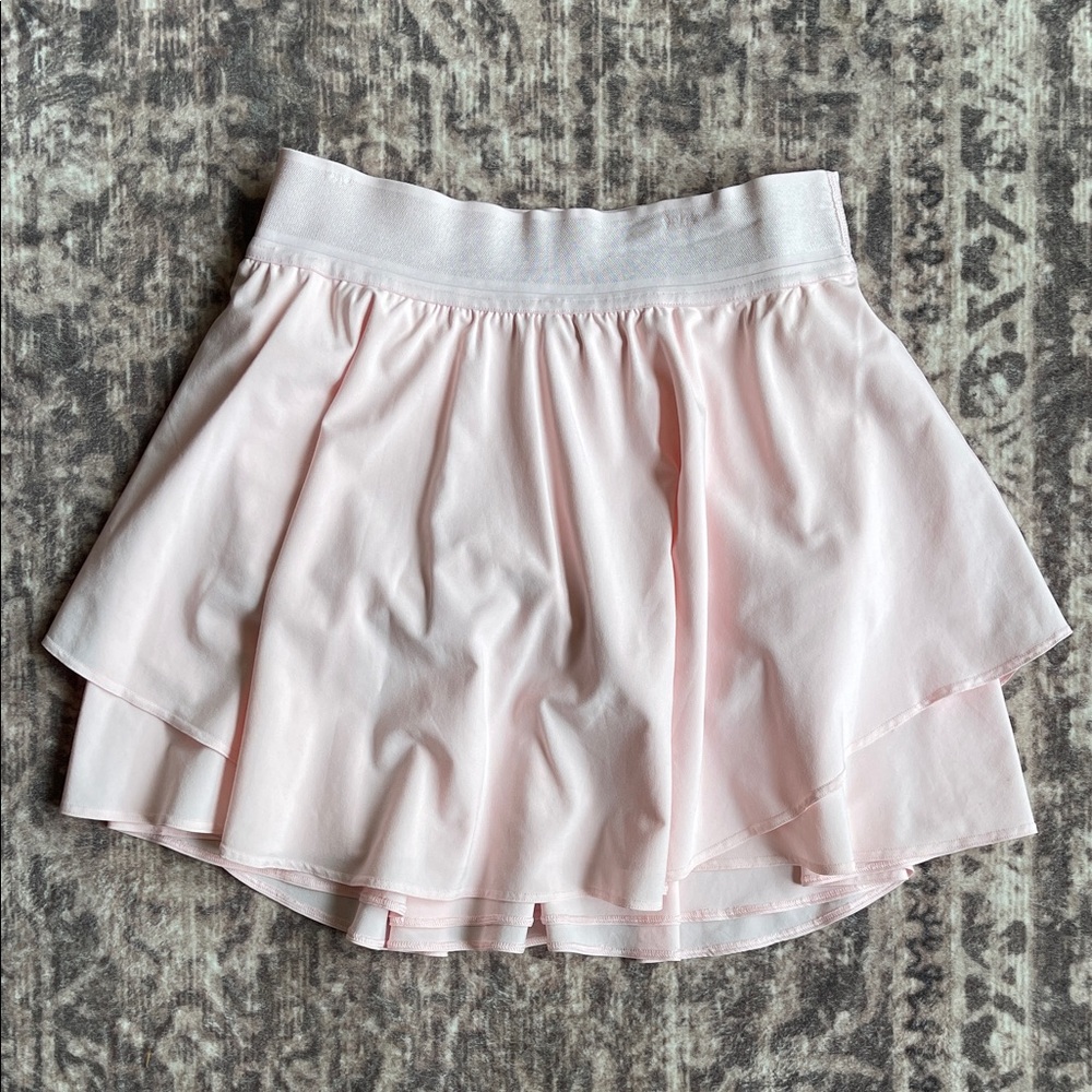 Lululemon Court Rival Light Pink Skirt